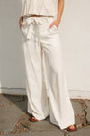 Natasha Pant in White