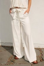 Natasha Pant in White