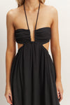 Nyra Maxi Dress in Black