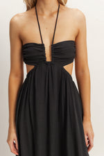 Nyra Maxi Dress in Black