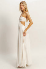 Nyra Maxi Dress in Vanilla