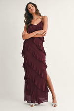 One to Remember Dress in Burgundy