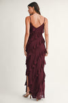 One to Remember Dress in Burgundy