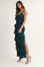 One to Remember Dress in Dark Green