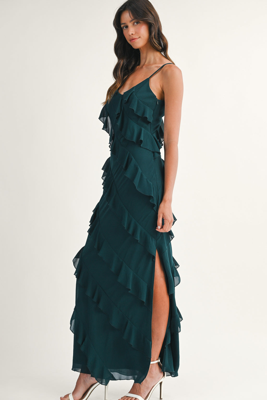 One to Remember Dress in Dark Green