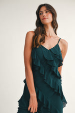 One to Remember Dress in Dark Green