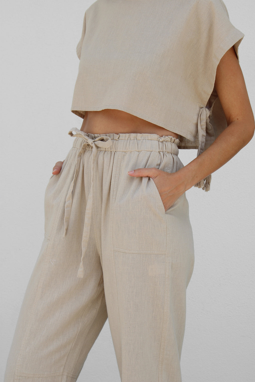 Over the Dunes Pant in Tan