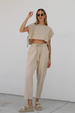 Over the Dunes Pant in Tan