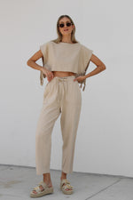 Over the Dunes Pant in Tan