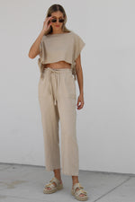 Over the Dunes Pant in Tan