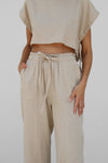 Over the Dunes Pant in Tan