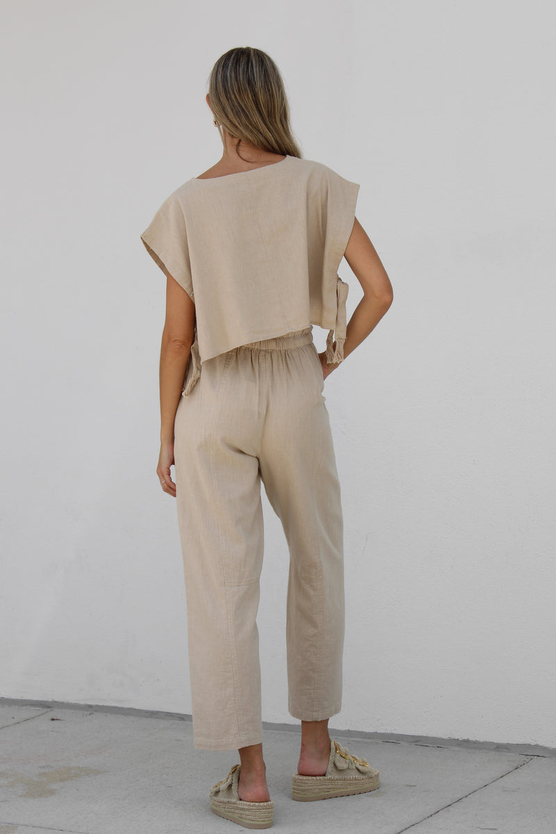 Over the Dunes Pant in Tan
