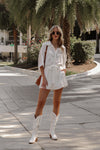 Owen Romper in White