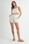 Peachtree Park Short in Linen