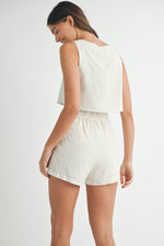 Peachtree Park Short in Linen