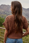 Penelope Top in Brown