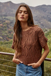 Penelope Top in Brown