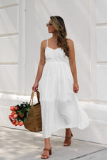 Rayna Dress in White