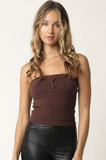 Reagan Top in Brown