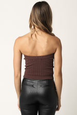Reagan Top in Brown