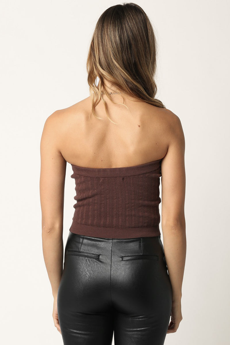 Reagan Top in Brown