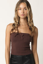 Reagan Top in Brown