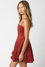 Rebecca Dress in Rust