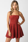Rebecca Dress in Rust