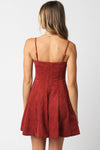 Rebecca Dress in Rust