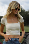 Renea Top in Nude