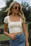Renea Top in Nude