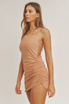 Rosemary Dress in Peach