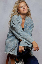 Sakina Denim Cardigan