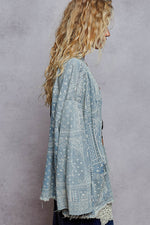 Sakina Denim Cardigan