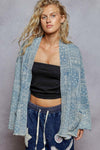 Sakina Denim Cardigan