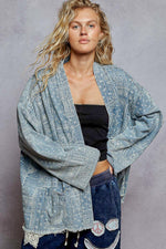 Sakina Denim Cardigan