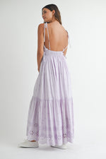 Serenity Maxi Dress in Lavender