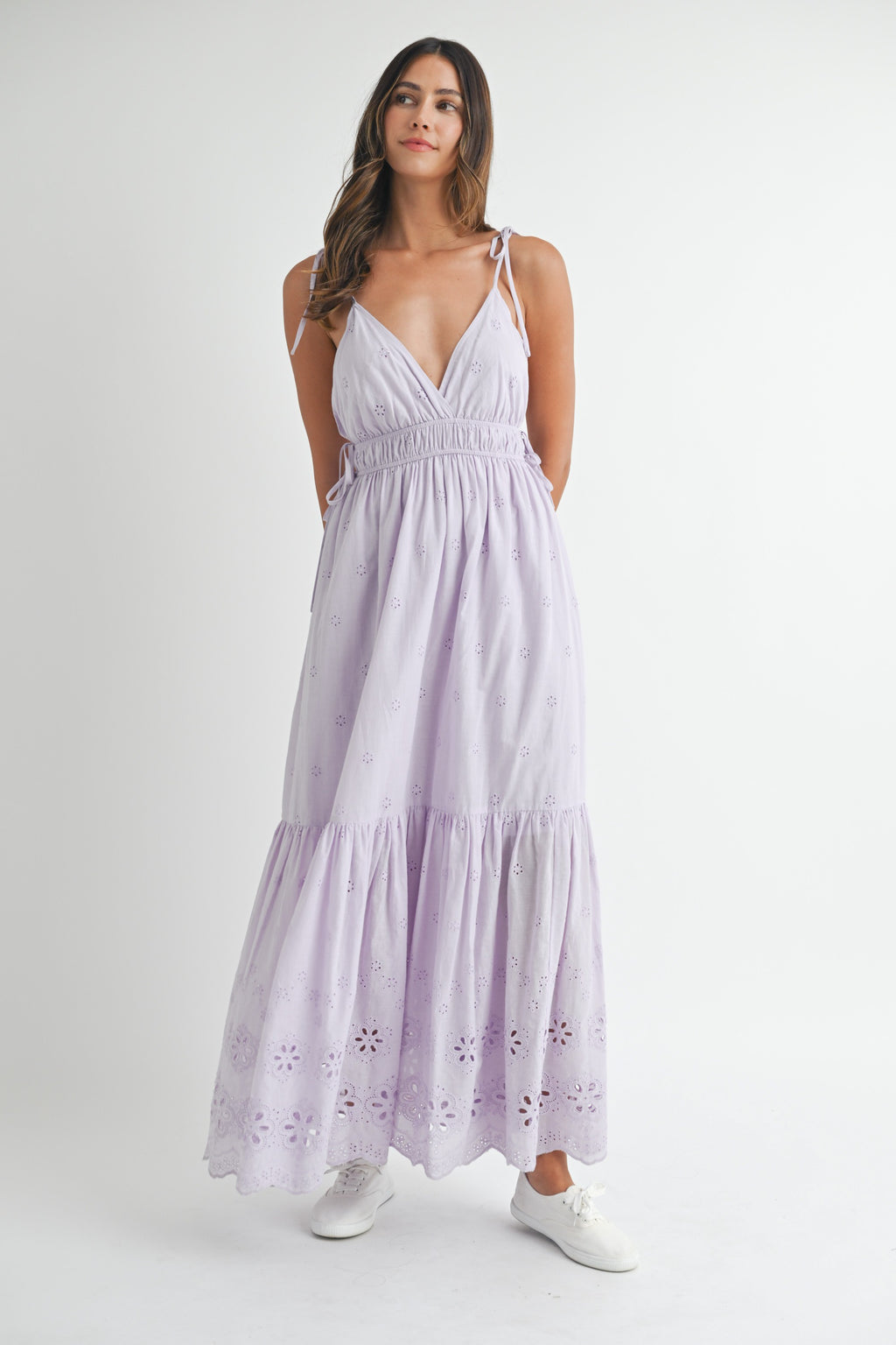 Serenity Maxi Dress in Lavender