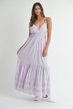 Serenity Maxi Dress in Lavender