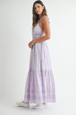 Serenity Maxi Dress in Lavender