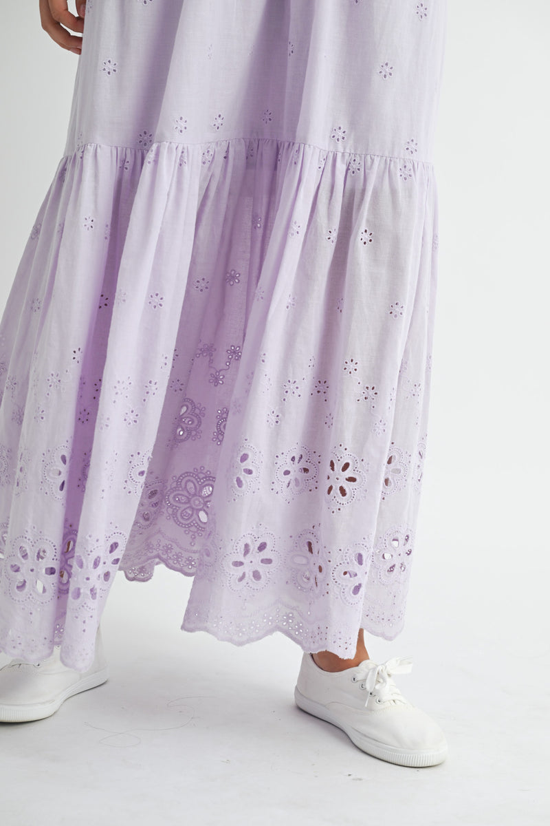 Serenity Maxi Dress in Lavender