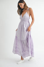 Serenity Maxi Dress in Lavender