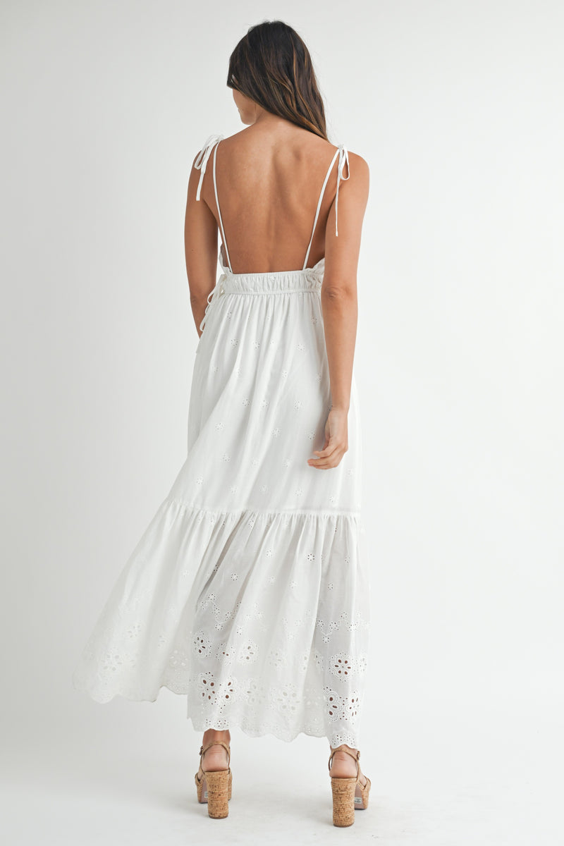 Serenity Maxi Dress in White