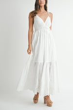 Serenity Maxi Dress in White