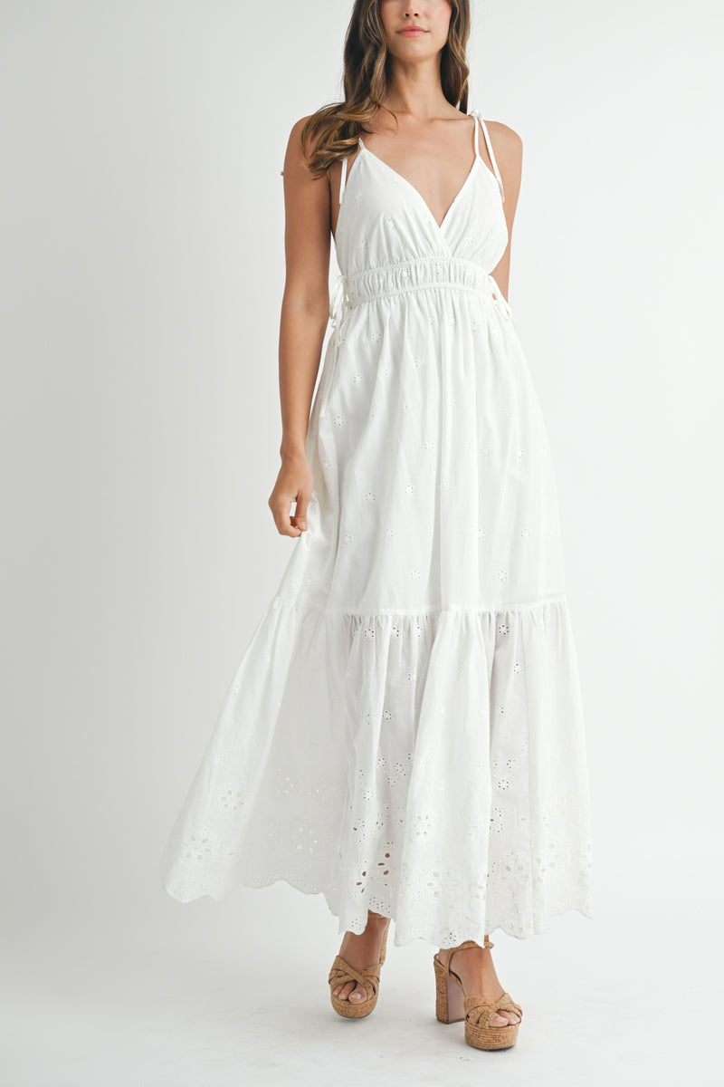 Serenity Maxi Dress in White