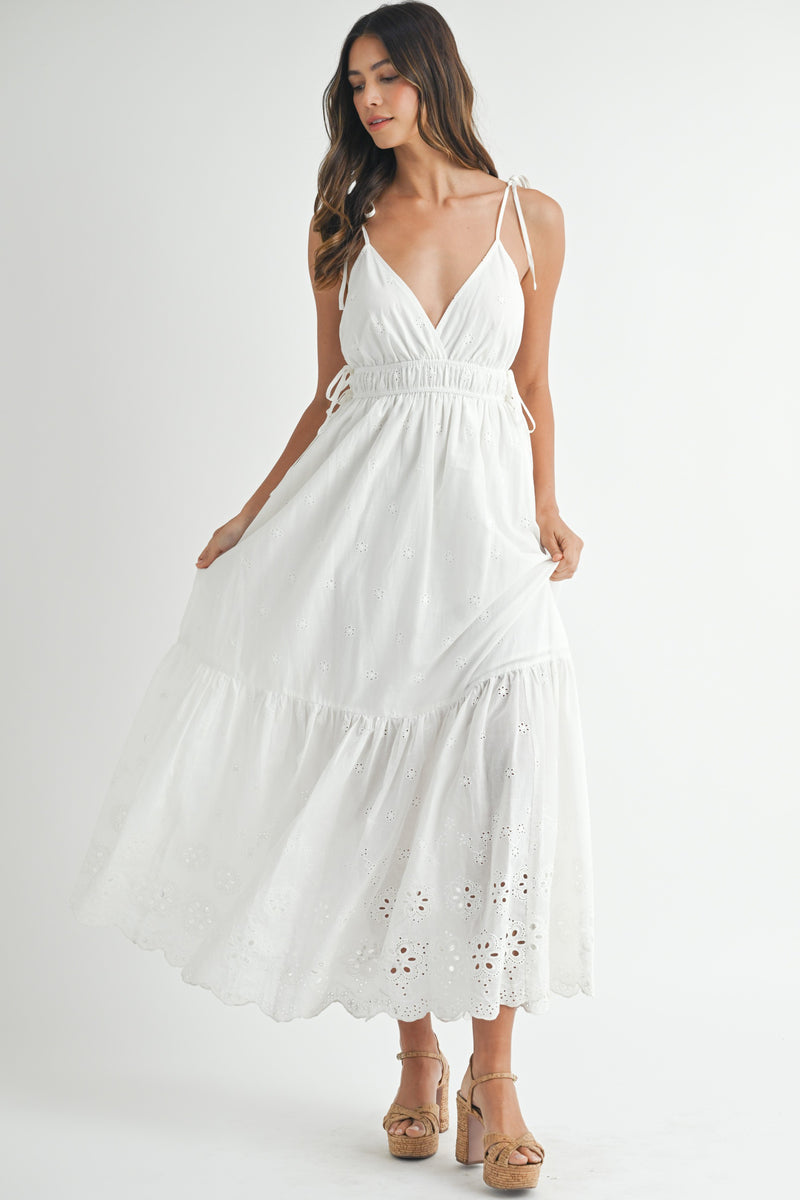 Serenity Maxi Dress in White