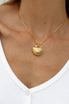 Shell Locket Necklace