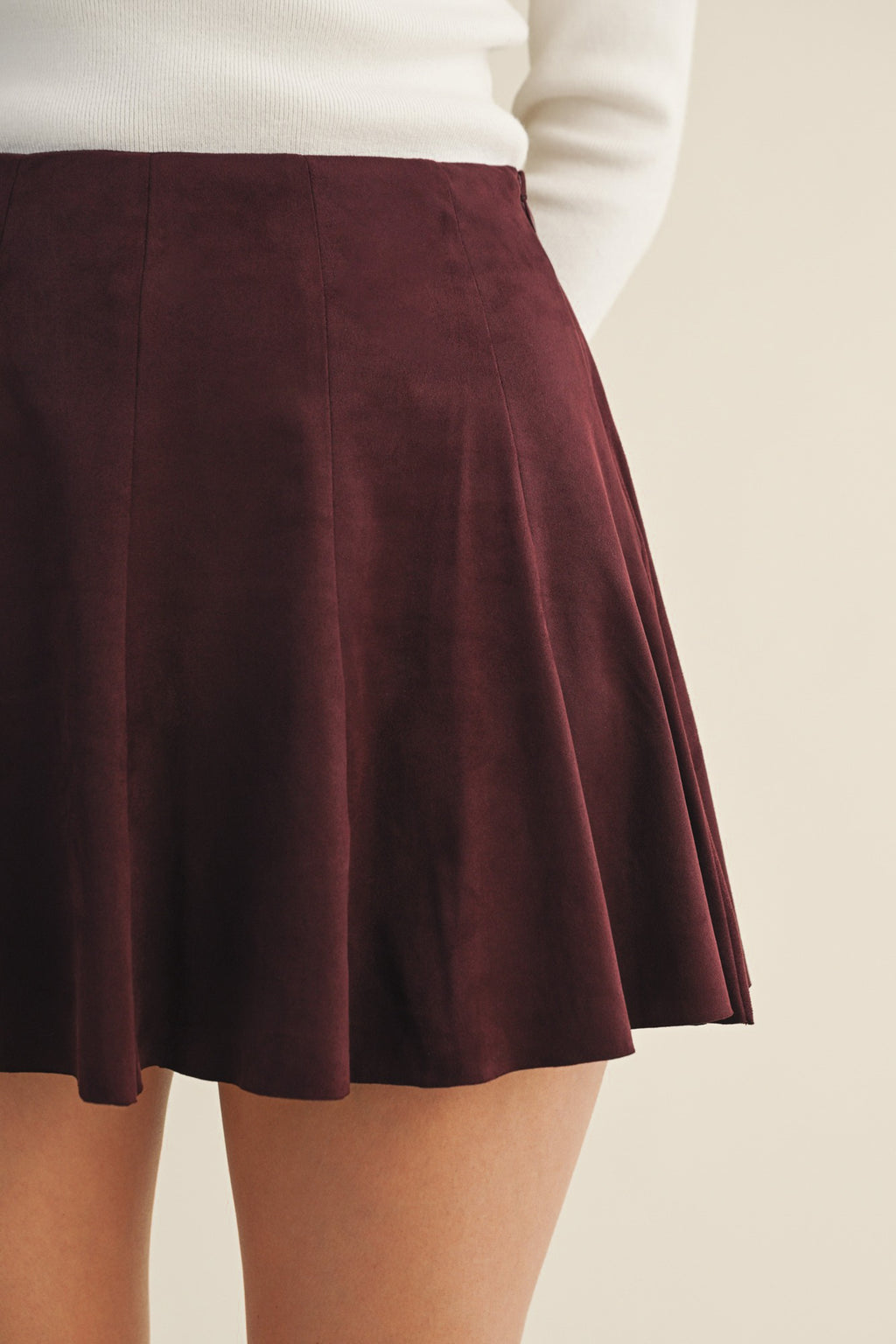 Sophia Skirt in Burgundy