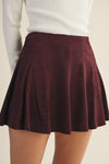 Sophia Skirt in Burgundy