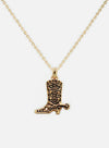 Spur + Boot Necklace